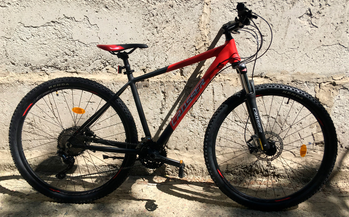 Велосипед Crosser MT-041 3x10 29" 2021, размер L, Red